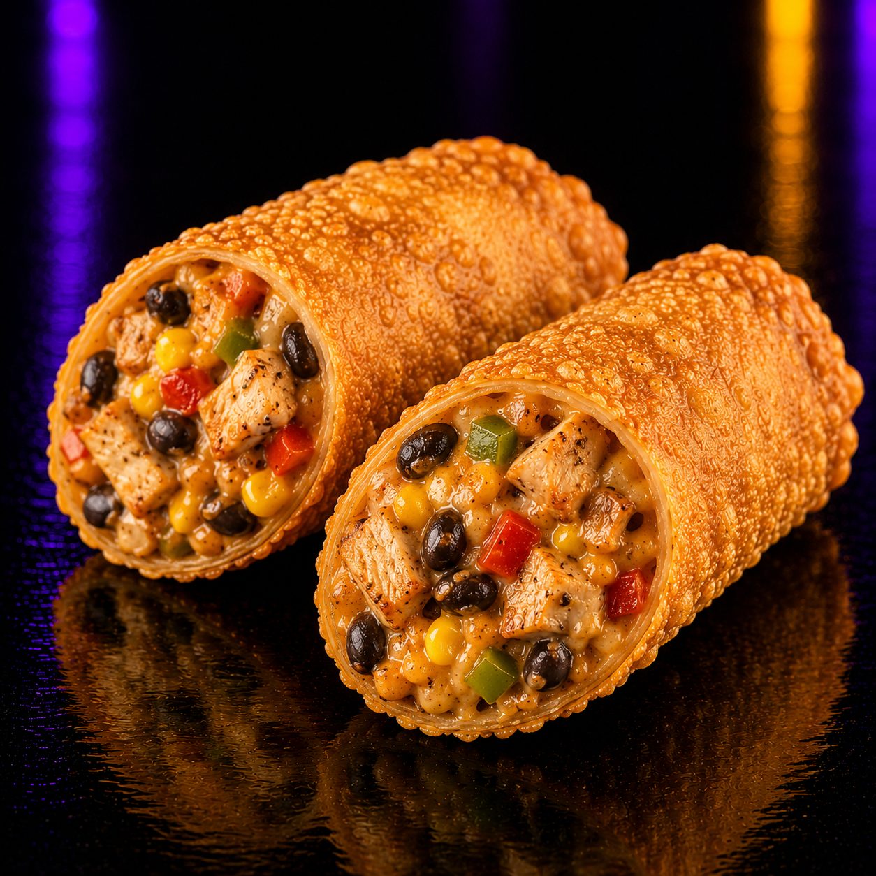 2 Southwest Chicken Eggroll