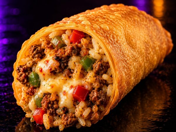 Boudin Pepper Jack Egg Roll